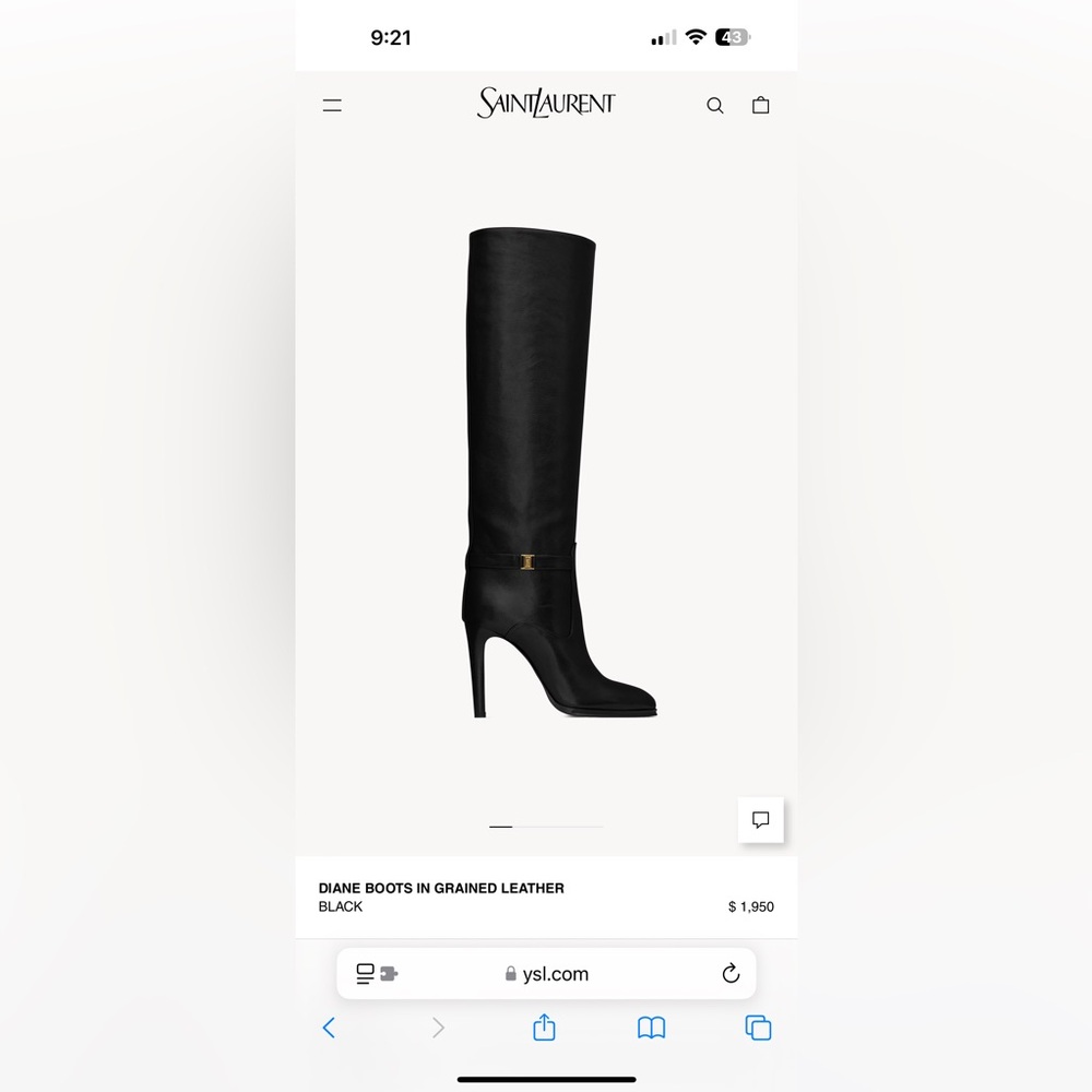 SAINT LAURENT BOOTS